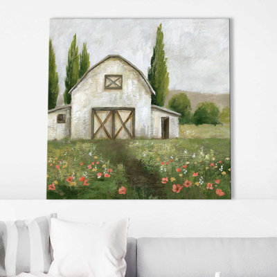 Country Barn I par Nan - Peinture