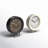 Coastal Analog Metal Mechanical Tabletop Clock