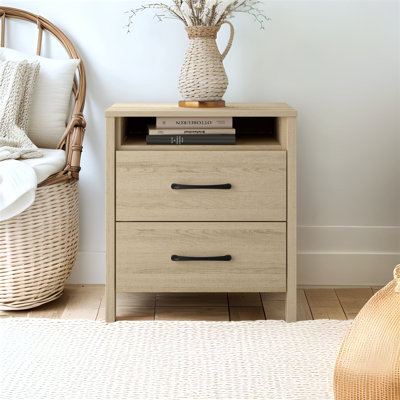 Wilder 22.7" 2 Drawer Nightstand