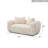 Loveseat For Living Room, White