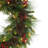 Pre-Lit Artificial Adorned Christmas Wreath