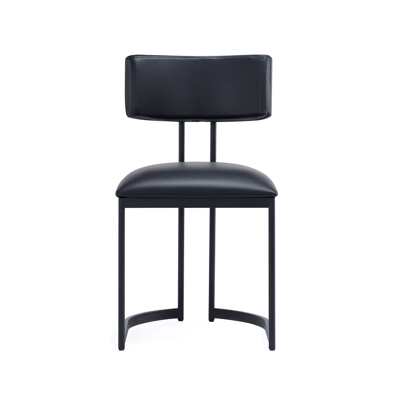 Chaise d'appoint Juno, Noir