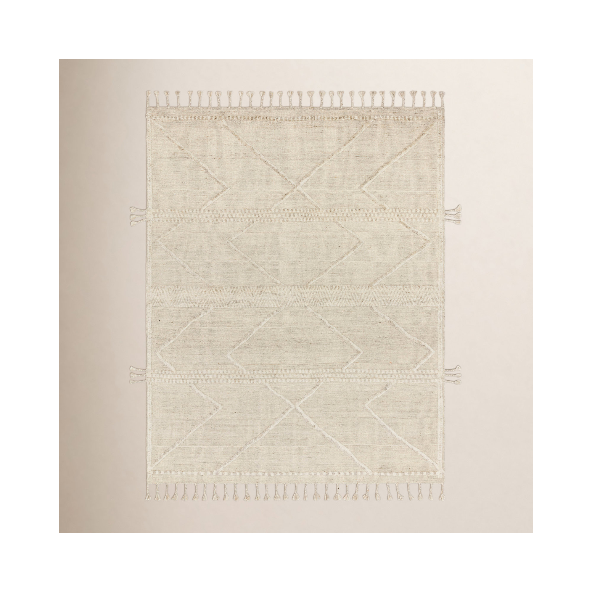 Hanna Handmade Rug, Rectangle 9'6" x 13'6"