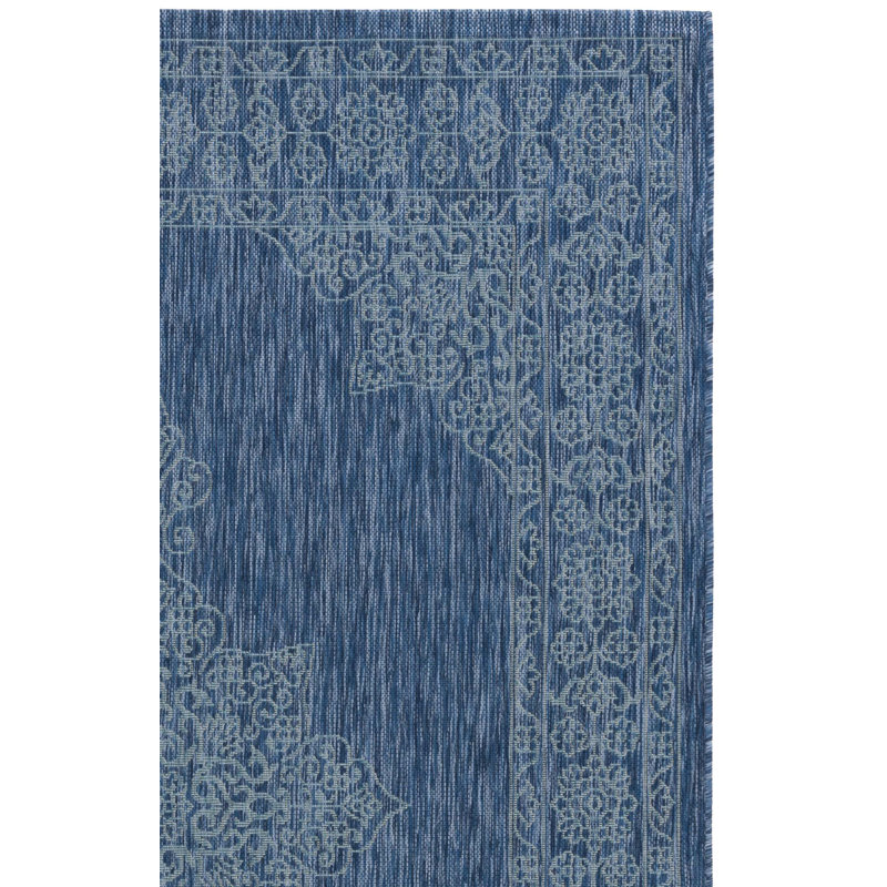 Amedee Performance Oriental Indoor/Outdoor Area Rug, Runner 2'3" x 10'