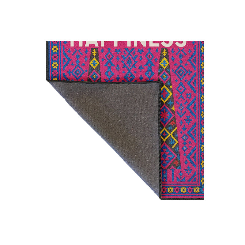 Tapis décoratif tissé gris Mosso, 3 pi 11 po x 5 pi 11 po
