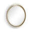 Water Round Rattan Wall Mirror