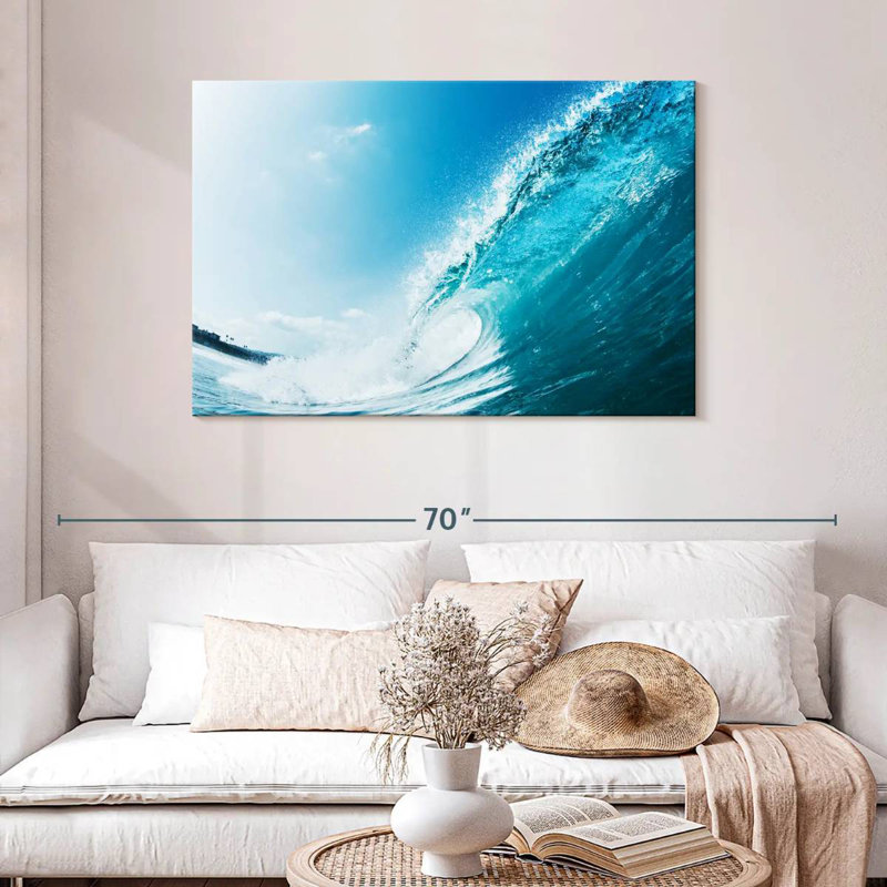 Gillard Clear Blue Wave, 30" H x 45" W
