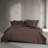 Calvin Klein Washed Percale Cotton Solid Comforter Set-93507486-93507487