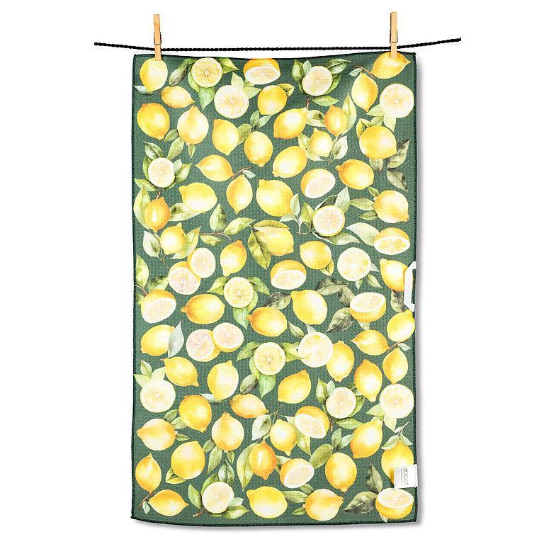 Torchon à double face Lemons