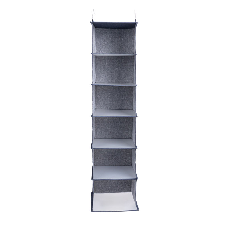 Organisateur à 6 tablettes, En jean