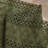 Macrame Style Boho Placemats Set of 4 (Olive)