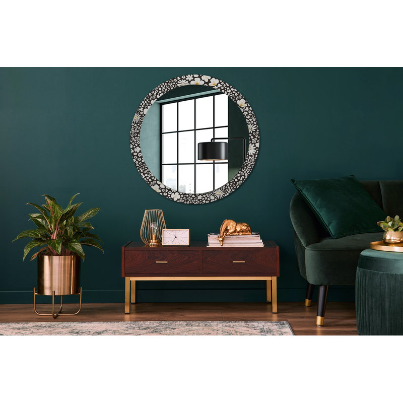 Huldar Glass Flat Wall Mirror