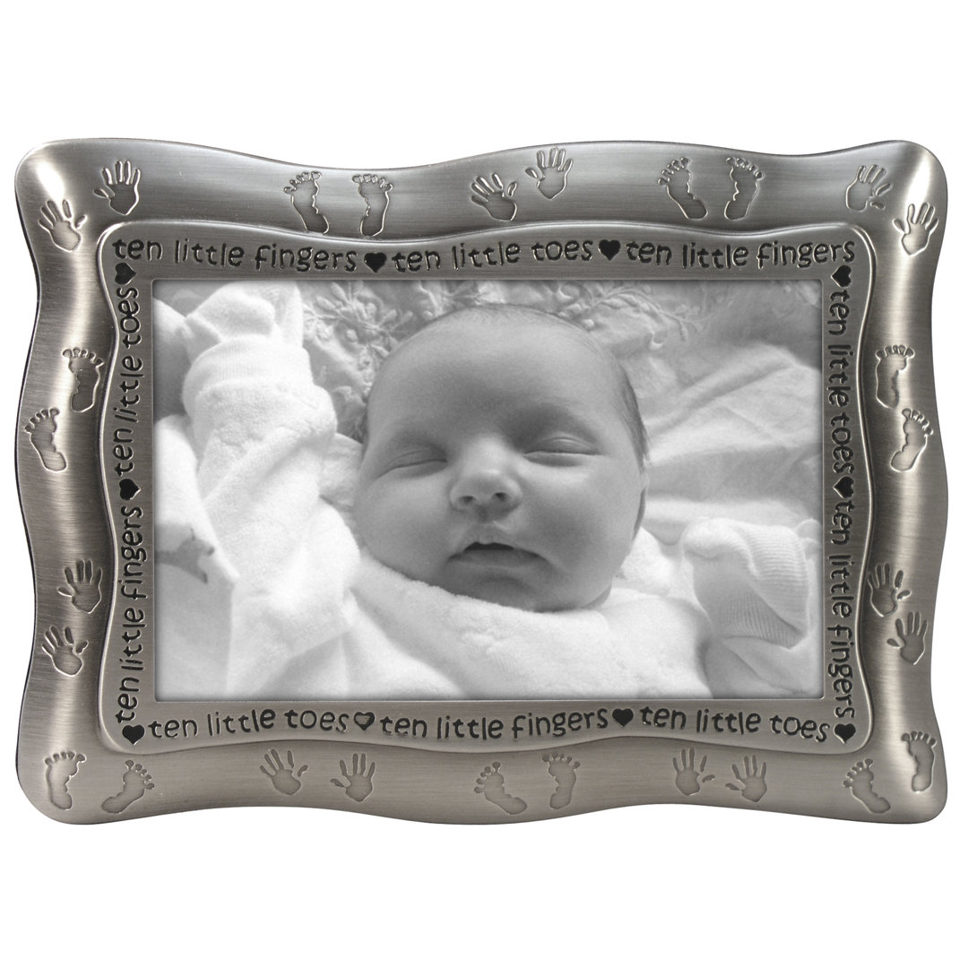 Arroyo Pewter Metal Embossed Picture Frame Winston Porter