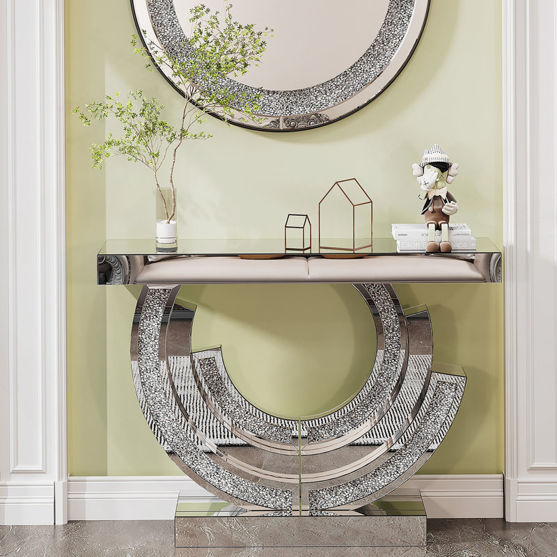 Console en miroir pour le salon