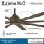 84" Xtreme 8 - Blade Outdoor Standard Ceiling Fan with Remote Control-29852220
