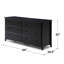 Commode 6 tiroirs en pin-670581341