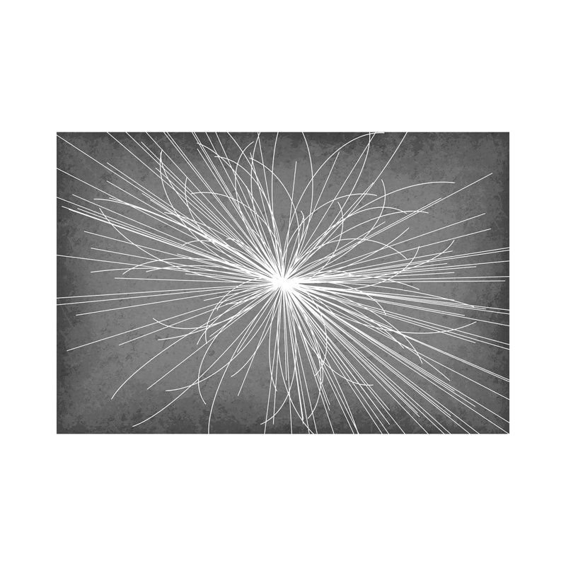 Particle Collision by GetYourNerdOn - Wrapped Canvas Gallery-Wrapped Canvas Giclée, 20.32 cm H x 30.48 cm W