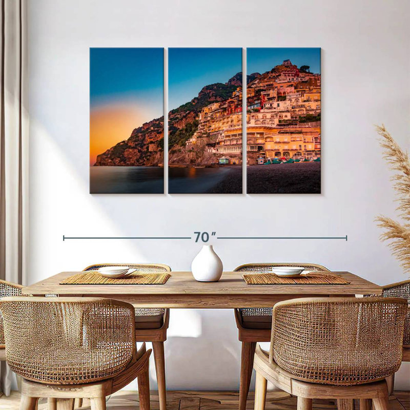 Gillard Positano Sunset, 36" H x 57" W