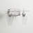 Dahlya Dimmable Glass Vanity Light-1458553977