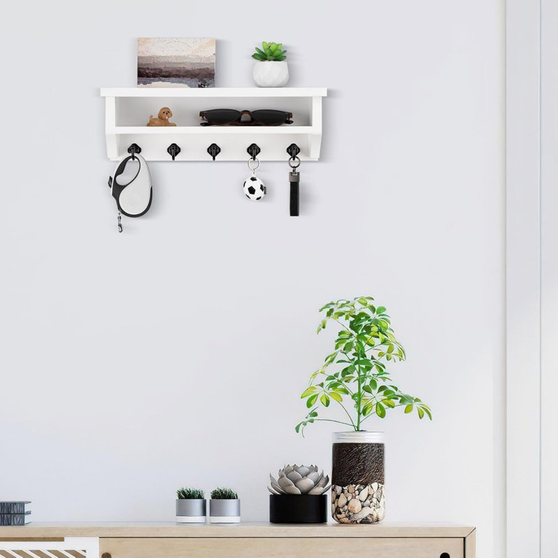 Solid Wood Wall Organizer