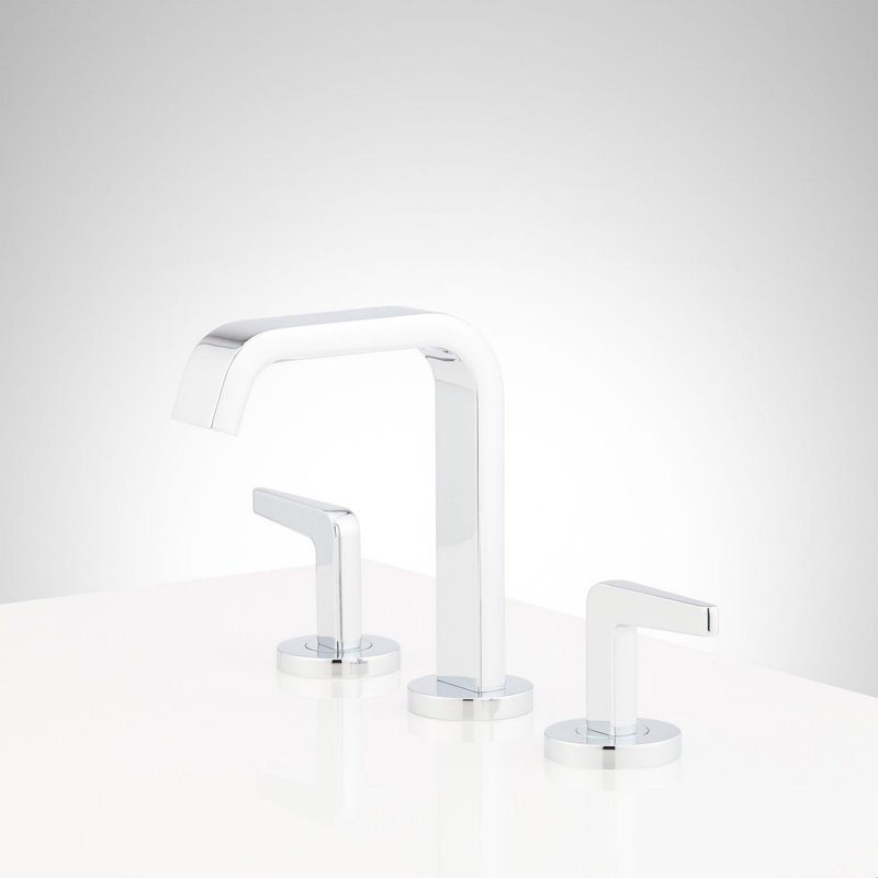 Drea 1.2 GPM Widespread Bathroom Faucet, Chrome