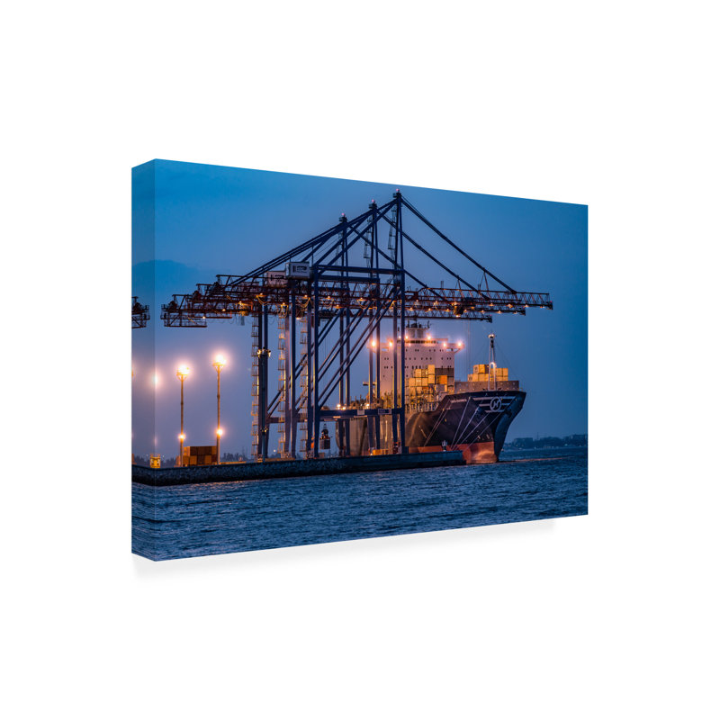 Dmitry Skvortsov  Tetris Canvas Art, 22" H x 32" W