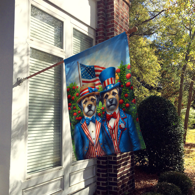 Drapeau «All American House», Border Terrier