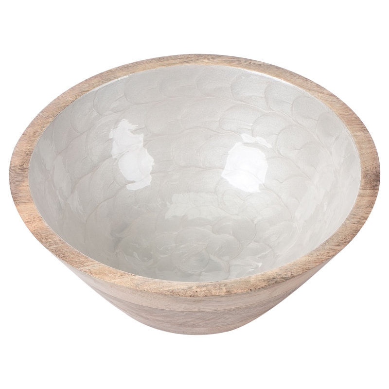 Handmade Mango Wood Decorative Bowl 2