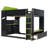 Dasher Gaming Loft Bed with Desk, Storage, Hanging Rod & RGB Lighting-1912655732