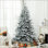 Arbre de Noël artificiel enneigé 6 pi avec 994 pointes, support en métal pliable, assemblage facile, arbre de Noël articulé pour la maison, le bureau, les Fêtes, vert