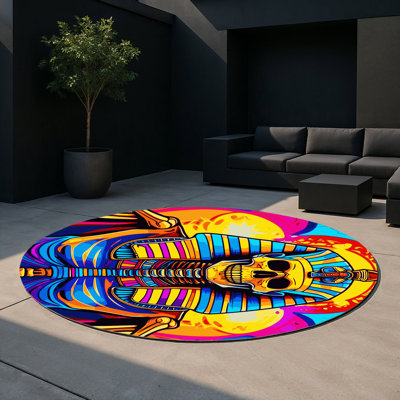 Tapis intérieur et extérieur surréel