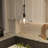 1 - Light Modern Single Dimmable Pendant Lights （Set of 3)