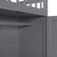 Lit superposé simple en forme de L simple avec 3 tiroirs, bureau portable et garde-robe-129686134