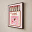 «Matchbook Party» par CAD Designs - Impression sur toile-2101213266-2101213254-2101213274