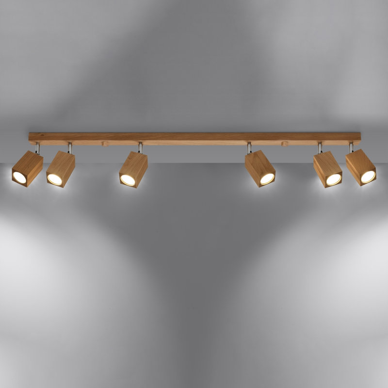 Solid Wood Flush Mount