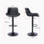 Tabouret de bar rotatif à hauteur ajustable Laini-570463981