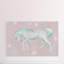 «Waynoka Green Pastel Unicorn», reproduction sur toile tendue Waynoka-919105685