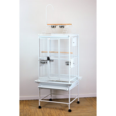 Large Play Top Bird Cage Blue