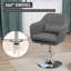 Twyman Upholstered Linen Swivel Armchair-62427037