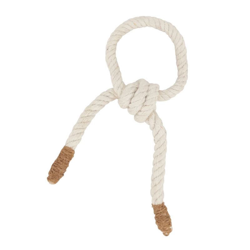 Porte-serviettes en coton, Ivoire