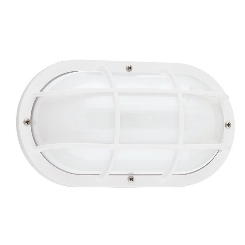 Bayside One Light Outdoor Wall Lantern from Generation Lighting , White, Yes