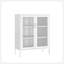 Armoire décorative blanche-1946434299