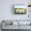 Art mural sur toile tendue - Michael Willett «Solitaire mouton II» pour décoration de salon, de chambre à coucher ou de bureau - 24 x 32