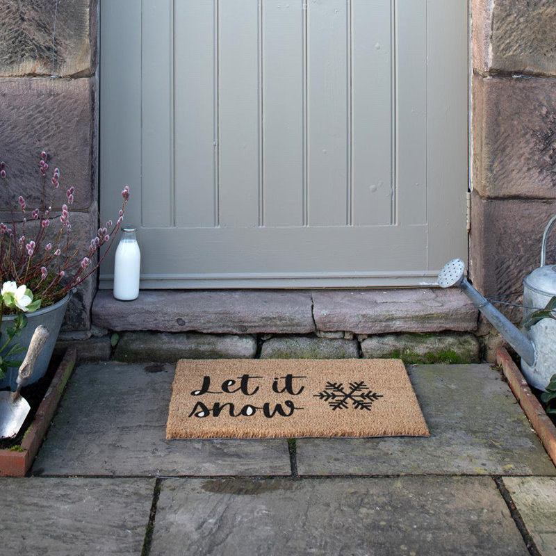 Ozment Non-Slip Outdoor Doormat