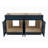 Disar 60'' Double Bathroom Vanity Base Only-119695868