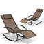Chaise longue d'extérieur en métal Tyshika-1108327183