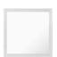 Miroir blanc métallique