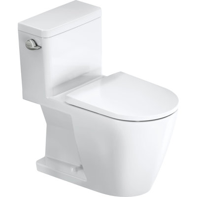 Duravit D-Neo 1.28 GPF (Water Efficient) Elongated One-Piece Toilet (Seat Included)