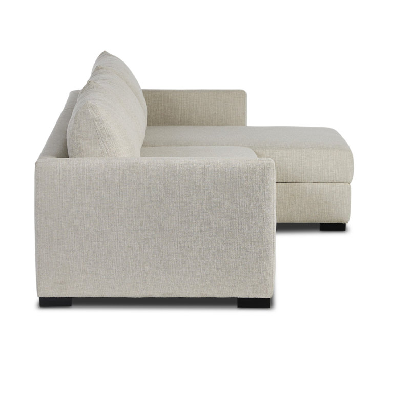 Wickham Leather 2 - Piece Chaise Sectional, Right Arm Facing