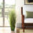 Artificial Potted Native Green Grass.-734649574